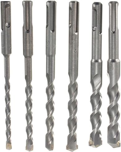 1Pcs SDS Plus Masonry Concrete Drill Bits YG8 Carbide Tip Electric Hammer Drill Bit 110/160/210/260/300/310/350/400/450mm(12x260mm(10PCS)) in Saudi Arabia