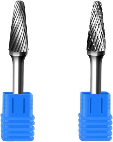 1Pcs L/LX Type Tungsten Carbide Rotary File Point Burr Die Grinder Abrasive Tools Drill Milling Metal Wood Carving Bit(L1633M06) in Saudi Arabia