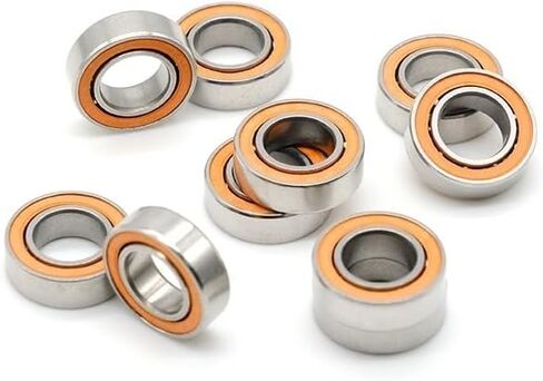 1PCS SMR117 2RS ABEC7 7x11x3 SMR117 ABEC7 مقاوم المقاوم للصدأ كرة سيراميك هجين يحمل MR117 بدون شحوم تحول سريع in Saudi Arabia