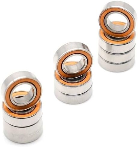 1PCS SMR117 2RS ABEC7 7x11x3 SMR117 ABEC7 مقاوم المقاوم للصدأ كرة سيراميك هجين يحمل MR117 بدون شحوم تحول سريع in Saudi Arabia