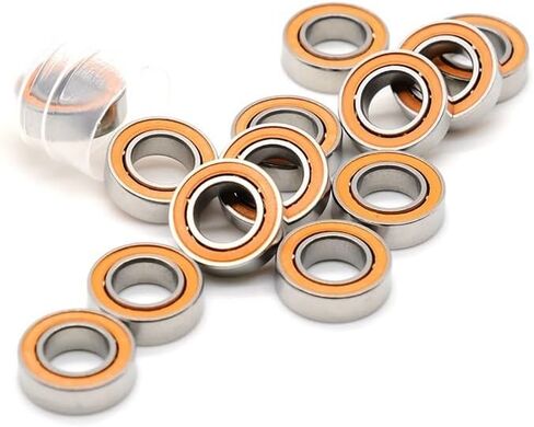 1PCS SMR117 2RS ABEC7 7x11x3 SMR117 ABEC7 مقاوم المقاوم للصدأ كرة سيراميك هجين يحمل MR117 بدون شحوم تحول سريع in Saudi Arabia