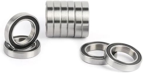 1Pcs S6803 2RS Stainless Steel Hybrid Ceramic Bearing 17x26x5 mm ABEC-9 S6803RS Si3N4 Ball Bearing S6803 in Saudi Arabia