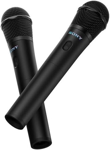 Sony ULT MIC Wireless Microphone for Karaoke with 20 Hour Battery, Includes Two Wireless Mics and Receiver (UOULTMIC1) (Renewed) in Saudi Arabia