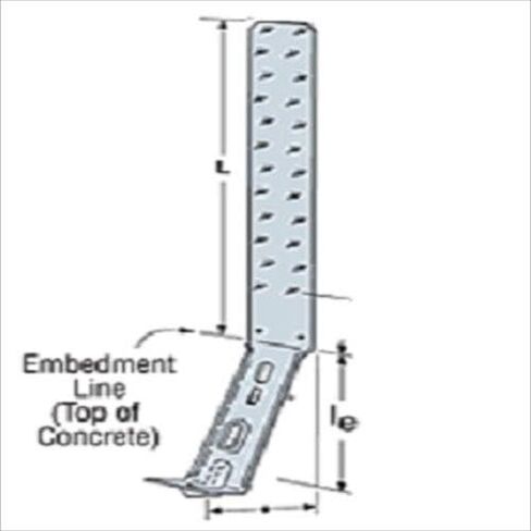 10 Pack Simpson Strong Tie Lsthd8 18-5/8 "و 8" حزام التعادل in Kuwait