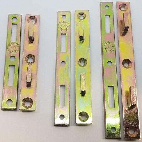 5 "× 5/8" السحابات السكك الحديدية السرير Ylo Zinc 1/8 "Mth Platte River PKG 0F 4 EA 130607 (4-Pack) in Saudi Arabia