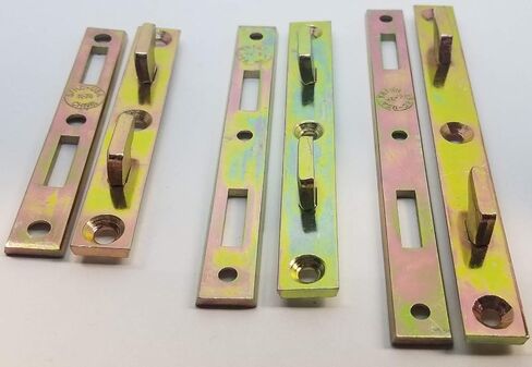 5 "× 5/8" السحابات السكك الحديدية السرير Ylo Zinc 1/8 "Mth Platte River PKG 0F 4 EA 130607 (4-Pack) in Saudi Arabia