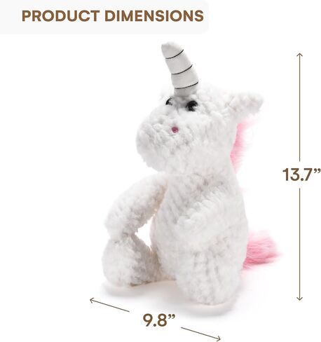 CHILDLIKE BEHAVIOR Dog Stuffed Animal Toy - Puppy Plushie Light Brown Plush Toy Pillow for Girls and Boys - Soft and Squishy Stuffed Animal - Machine Washable Cuddly Toys - 15''W x 10''H in Kuwait