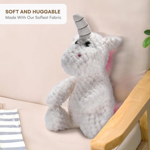 CHILDLIKE BEHAVIOR Dog Stuffed Animal Toy - Puppy Plushie Light Brown Plush Toy Pillow for Girls and Boys - Soft and Squishy Stuffed Animal - Machine Washable Cuddly Toys - 15''W x 10''H in Kuwait