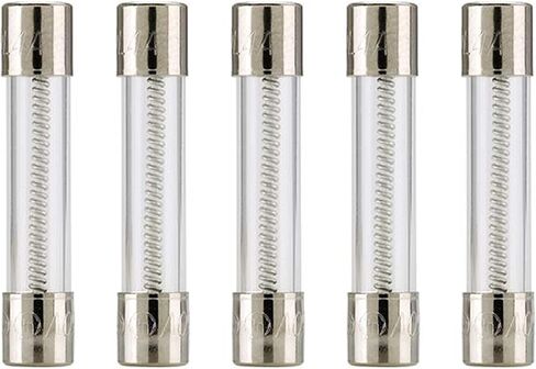 Bussmann MDL-6 6 Amp Time Delay Glass Tube Fuse, 250Vac, UL Listed 5-in Tin, 5 Pack in Saudi Arabia