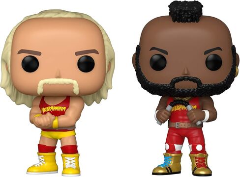 Funko Pop! WWE - Hulk Hogan & Mr. T, Hulkamania 2 Pack, Amazon Exclusive (51720) in Saudi Arabia