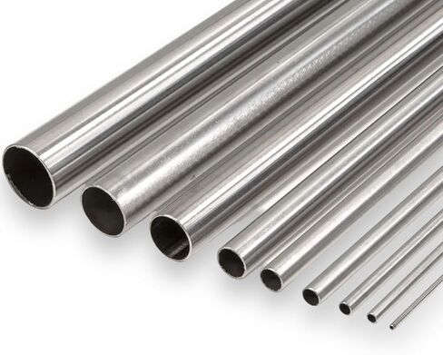 0.250 "OD ، 0.020" W ، 0.210 "ID ، 24" Long (3 Pack) ، 304 أنبوب مستدير من الفولاذ المقاوم للصدأ ، سلس in Saudi Arabia