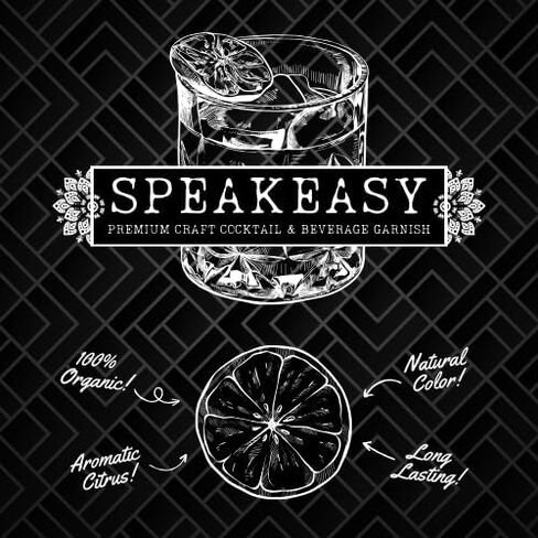 3-PACK | (Variety Pack) 150 Dehydrated ORANGE, LEMON & LIME Citrus Slices 3x3.5oz | Speakeasy Premium Craft Cocktail & Beverage Garnish - ORANGE, LEMON & LIME Cocktail Garnish 3-Pack for Tea, Beverages, and More | Craft Cocktail Home Mixologist, Bartender in Saudi Arabia