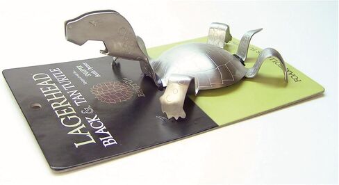 HIC Kitchen Brutul Black and Tan Turtle Beer Peer Tool ، الفولاذ المقاوم للصدأ ، مجموعة من 2 in Kuwait