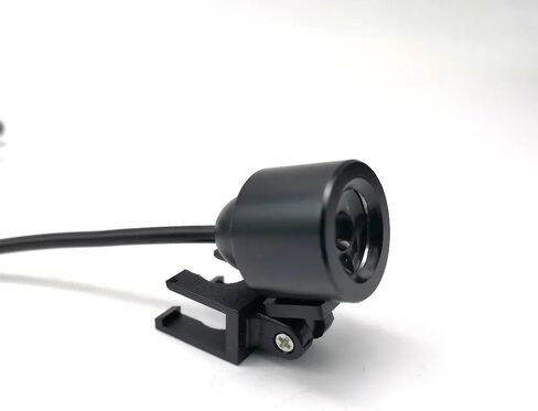 إدراج نوع الأمامي من نوع LOUPES الأسنان محمولة مصباح الأمامي LED لمكبرات المكبرات القابلة لإعادة الشحن (أسود) in Kuwait