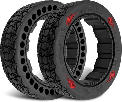 10x2.75 Off Road Gokart Tyre ، إطارات خلفية الانجراف الملائمة لـ Ninebot بواسطة Segway Gokart Pro/Pro 2 Gokart Series ، Scooter Ninebot S Max ذاتيًا ، Go Kart Kit Recbit Parts ، Wear Resistance ، 2pcs in Kuwait