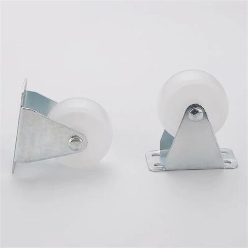 2pcs 30-15 كجم حمولة العجلات دوارة الأثاث عجلة Castor pp عجلات أسطوانة نايلون 1.6 بوصة 1.4 بوصة (1.4 بوصة) in Saudi Arabia