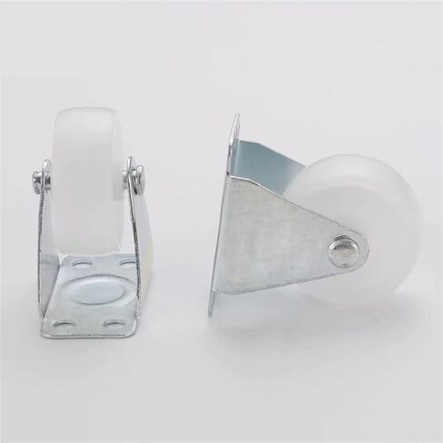 2pcs 30-15 كجم حمولة العجلات دوارة الأثاث عجلة Castor pp عجلات أسطوانة نايلون 1.6 بوصة 1.4 بوصة (1.4 بوصة) in Saudi Arabia