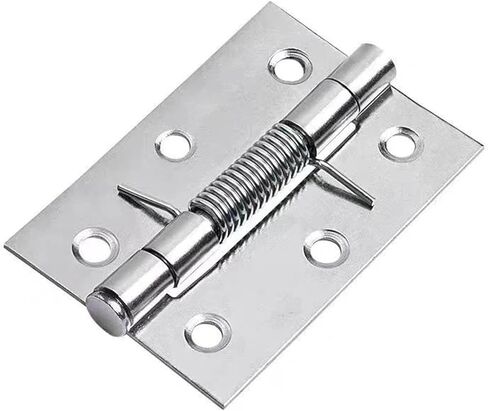 2inch 3inch 4inch Spring Loaded Hinges Cabinets Stainless Steel 6/10Pcs(4inch 100x62x1.3mm,10pcs) in Saudi Arabia