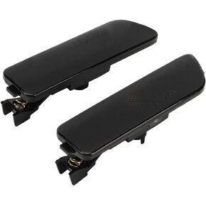 Bumper Marker Side Light, 1 Pair Car Smoked Bumper Marker Side Light for GOLF for JETTA MK4 617215181853(Black)