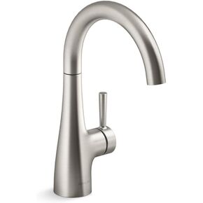 Kohler K-26368-VS Transitional Beverage Faucet, Vibrant Stainless