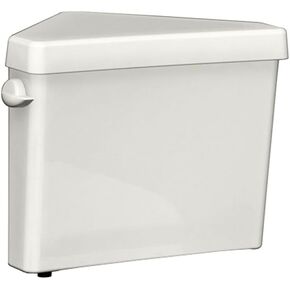 American Standard 4338001.222 Cadet 3 Triangle 1.6 GPF Toilet Tank Only, Linen