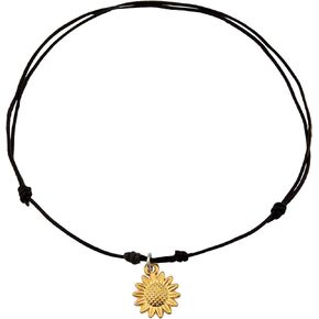 MAOFAED Sunflower Gift Sunflower Necklace Sunflower Lover Gift Sunflower Choker Gift for Wife Girlfriend Valentine Gift Wedding Gift Women Jewelry