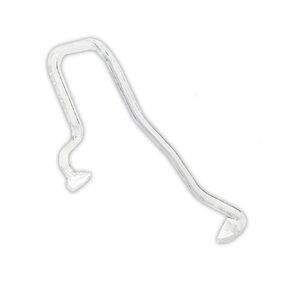 STORE FIXTURES DIRECT High Rise Acrylic Shoe Support Form, Clear Plastic Footwear Shaping Display Insert, [2 Pairs], 4 Pack