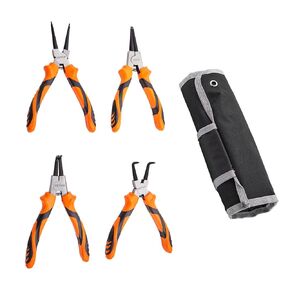 VEVOR Groove Joint Pliers Set, 3-Piece 12/10/8 inch, Heat-Treated High Carbon Steel Water Pump Pliers, Button Quick Adjustable Pliers for Home Repair, Gripping, Nuts, Bolts, Pipes, Fittings