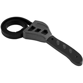 Yosooo 500mm Rubber Strap Wrench, Universal Black Wrench Adjustable Spanner,for Any Shape Opener Tool Wrench Oil Filter Car Repair Tools