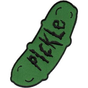 Pickle TV Show Cartoon Parody - Embroidered Iron On Applique Patch