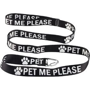 BLUPARK Funny Dog Leash Walking Training Dog Leashes Dog Owner Pet Lover Gift(Pet Me Please)