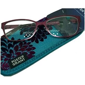 Foster Grant PollyAnne Reading Glasses, Pink Frame (+2.75)