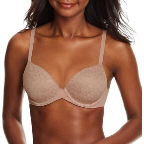Maidenform womens One Fab Fit Underwire Bra, Demi T-shirt Bra, Convertible Bra (Retired Colors)