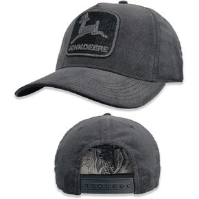 John Deere Baseball Cap Trucker Hat 13083339Ch Vintage Baseball Cap Trucker Hat Trademark Chain Stitch Charcoal