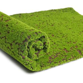 Artificial Moss Mat: Fake Grass Rug, Turf Plants Lichen, Artificial Lawn for Home Garden Patio DIY Decoration (Coffee Point)