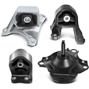 A-Premium Engine Motor and Transmission Mount Kit Compatible with Honda CR-V CRV 2002-2006 2.4L, 4WD, Manual Transmission, 4-PC Set