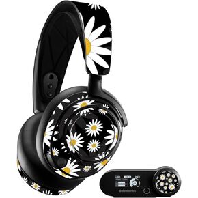MightySkins Skin Compatible with SteelSeries Arctis Nova Pro - Daisies | Protective, Durable, and Unique Vinyl Decal wrap Cover | Easy to Apply, Remove, and Change Styles | Made in The USA