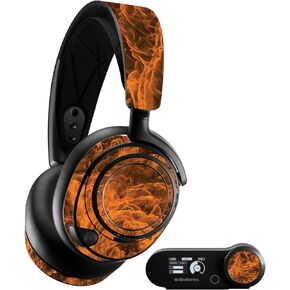 MightySkins Skin Compatible with SteelSeries Arctis Nova Pro - Burning Up | Protective, Durable, and Unique Vinyl Decal wrap Cover | Easy to Apply, Remove, and Change Styles | Made in The USA