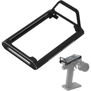 Hobby Fans Metal Protector Frame Fit for Flysky FS-NB4 RC Car Transmitter Screen Protective Bracket Holder Remote Controller Upgrade Parts Accessories, Black