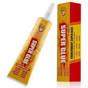 Plastic Glue, 60g Super Glue for Plastic, Plastic to Plastic Glue for Bonding Plastic and Other Materials, Super Instant Glue for Plastic, Acrylic, Model