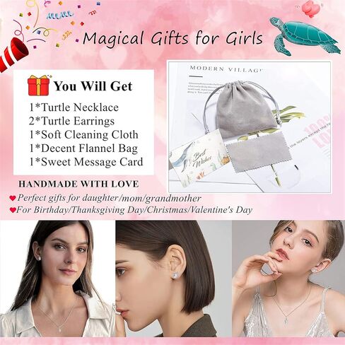 الصحة وطول العمر السلحفاة جوهرة المجوهرات أوبال خلق السلحفاة البحرية قلادة / أقراط للفتيات النساء هدايا عيد الميلاد عيد الميلاد عيد الحب in Kuwait