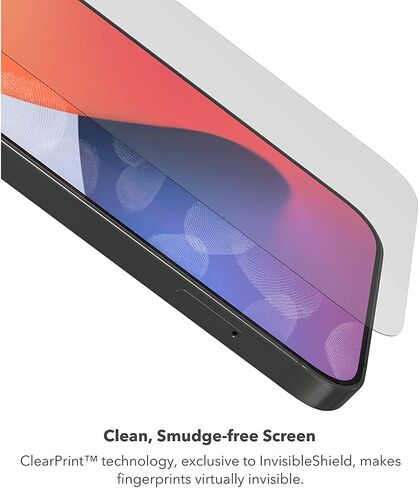 ZAGG InvisibleShield Glass Elite VisionGuard+ for iPhone 11 and iPhone XR - Extreme Shatter, Impact and Scratch Protection, Fingerprint Resistant - Clear in Saudi Arabia