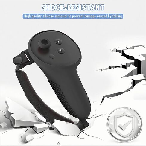 7pcs Accessories Set for Meta Quest 3, Anti-Scratch VR Shell Cover, Face Cover, Button Rocker Caps, Lens Protective Cover, Wiping Cloth, Eye Mask, VR Accessories for Meta Quest 3 in Kuwait