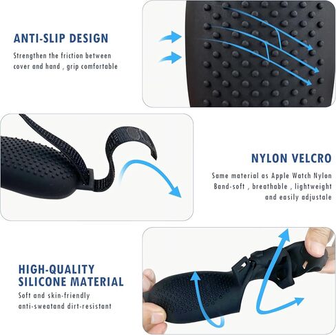 7pcs Accessories Set for Meta Quest 3, Anti-Scratch VR Shell Cover, Face Cover, Button Rocker Caps, Lens Protective Cover, Wiping Cloth, Eye Mask, VR Accessories for Meta Quest 3 in Kuwait