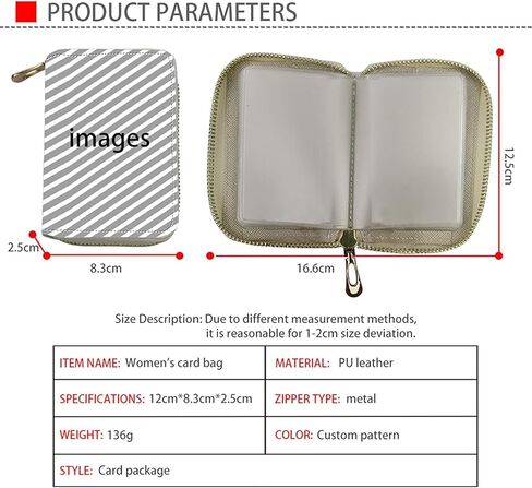 حامل بطاقات ائتمان لطيف من Boston Terrier للنساء، محفظة بطاقات صغيرة ناعمة من جلد البولي يوريثان، محفظة متعددة حامل بطاقات بسحاب in Kuwait