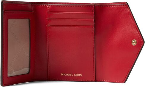 Michael Kors wallets Greenwich Medium Envelope Trifold Crimson One Size in Saudi Arabia
