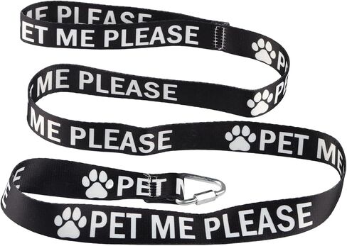 BLUPARK Funny Dog Leash Walking Training Dog Leashes Dog Owner Pet Lover Gift(Pet Me Please) in Saudi Arabia