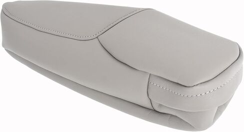 munirater 2Pcs Leather Front Seat Armrest Cover Skin (Gray) Replacement for 2007-2009 Honda CR-V CRV in Saudi Arabia