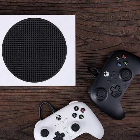 8Bitdo Ultimate Wired Controller for Xbox Series X|S, Xbox One, Windows 10/11, Gamepad with Hall Effect Joysticks, 3.5mm Audio Jack- Officially Licensed (White) in Kuwait