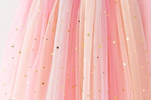 Toddler Girls Tulle Tutu Dress Rainbow Summer Tulle Sequin Dresses Size 12M-6T in Saudi Arabia
